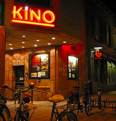 Image of the entrance to a Kino cinema